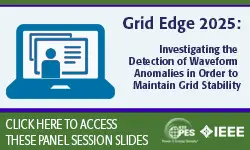 Investigating the Detection of Waveform Anomalies in Order to Maintain Grid Stability