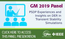 GM 2019 - PSDP Experiences and Insights on DER in Transient Stability Simulations