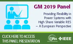 2019 IEEE General Meeting Panel Presentation: Providing Flexibility in Power Systems with High Share Variable RES – A European Perspective