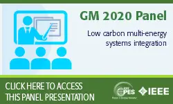 2020 PES GM 8/3 Panel Session: Low carbon multi-energy systems integration