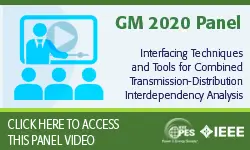 2020 PES GM 8/4 Panel Video: Interfacing Techniques and Tools for Combined Transmission-Distribution Interdependency Analysis