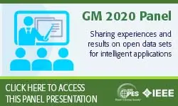 2020 PES GM 8/5 Panel Session: Sharing experiences and results on open data sets for intelligent applications