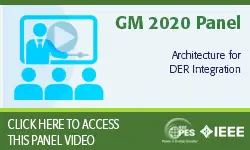 2020 PES GM 8/5 Panel Video: Architecture for DER Integration