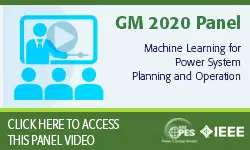 2020 PES GM 8/5 Panel Video: Machine Learning for Power System Planning and Operation