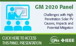 2020 PES GM 8/5 Panel Session: Challenges with High Penetration Solar PV: Causes, Impacts and Potential Mitigation