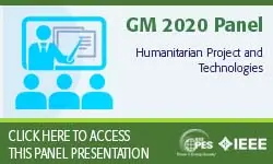 2020 PES GM 8/6 Panel Session: Humanitarian Project and Technologies