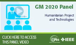 2020 PES GM 8/6 Panel Video: Humanitarian Project and Technologies
