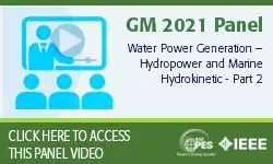 Water Power Generation â€“ Hydropower and Marine Hydrokinetic  - Part 2