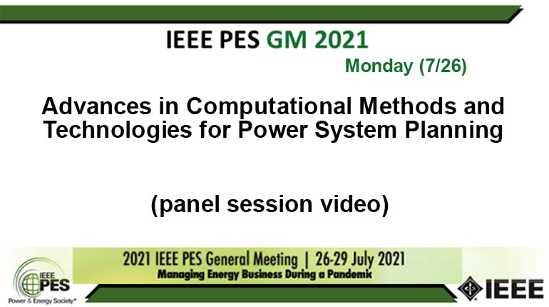 Advances in Computational Methods and Technologies for Power System Planning