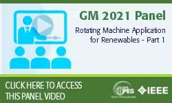 Rotating Machine Application for Renewables - Part 1