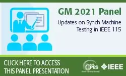 Updates on Synch Machine Testing in IEEE 115 (slides)