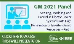 Sensing, Modeling and Control in Electric Power Systems with High Penetration of Inverter-Based Resources - Part II (slides)