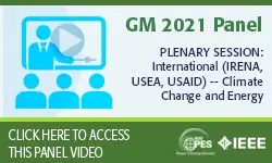 PLENARY SESSION: International (IRENA, USEA, USAID) -- Climate Change and Energy Access Issues