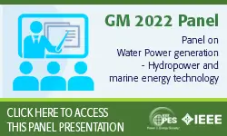 Panel on water power generation - Hydropower and marine energy technology