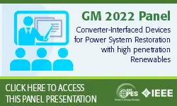 Converter-Interfaced Devices for Power System Restoration with high penetration Renewables
