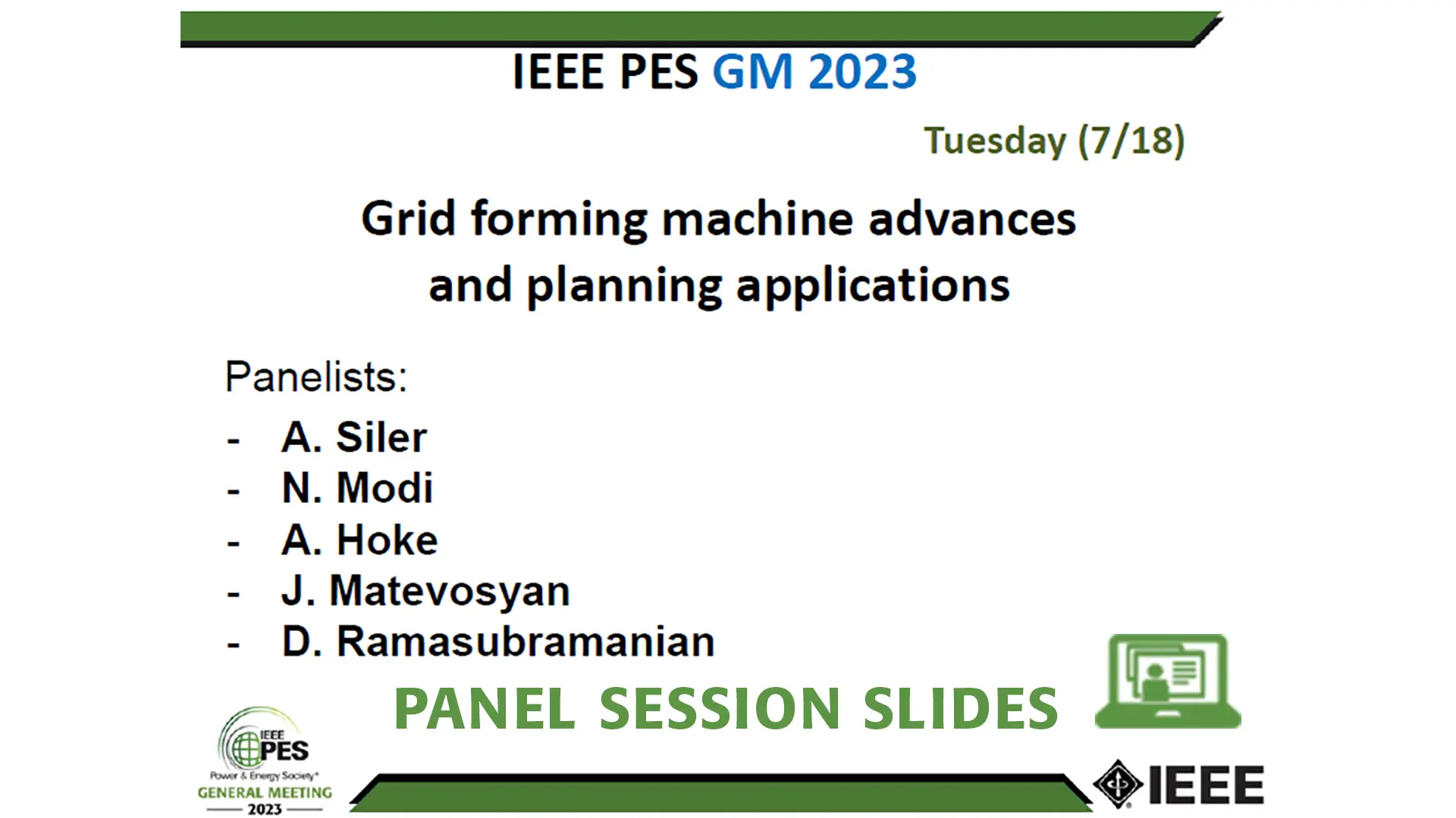 Grid forming machine advances and planning applications