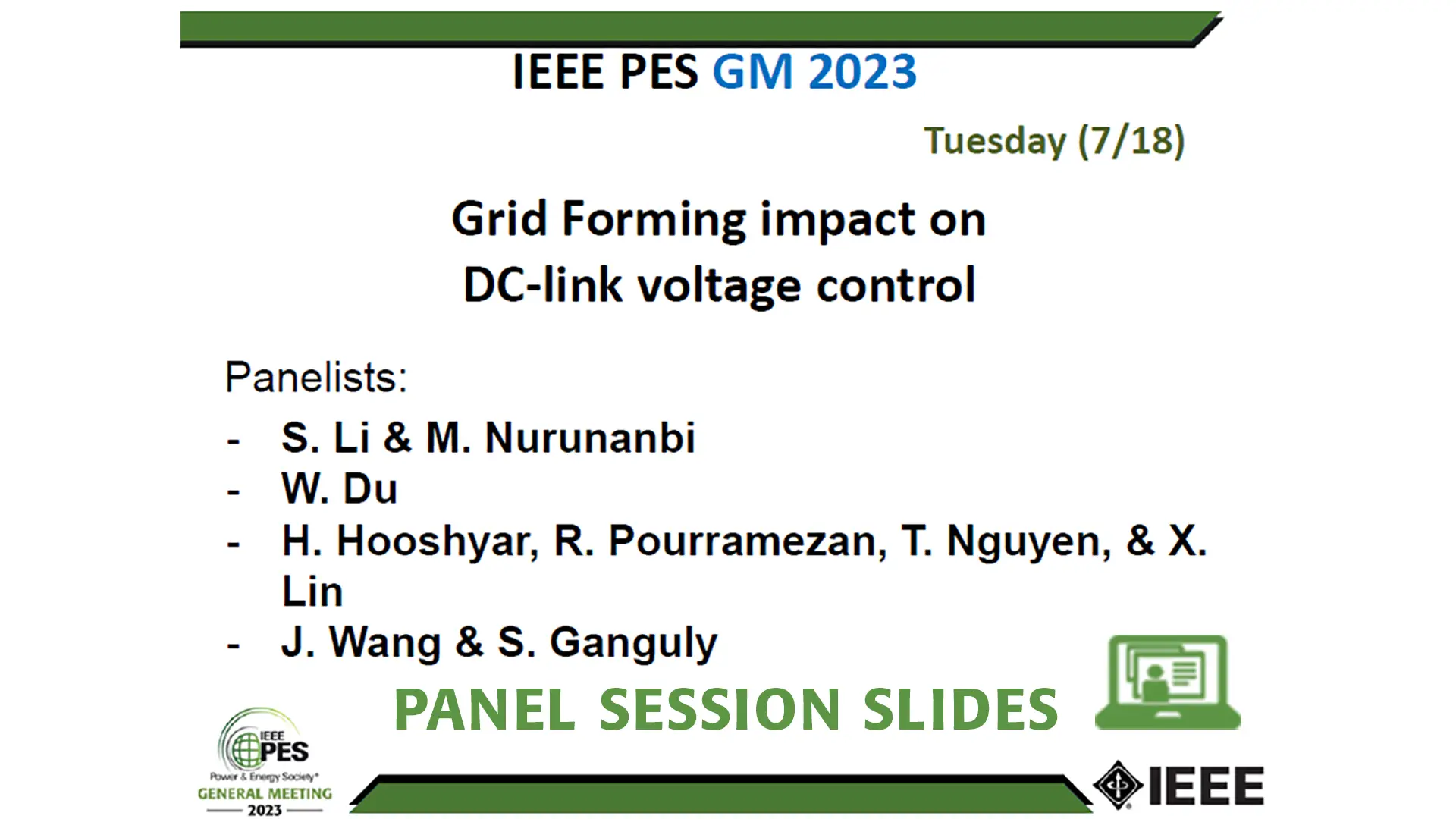 Grid Forming impact on DC-link voltage control