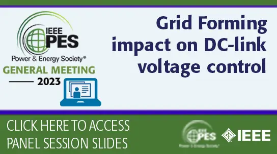 Grid Forming impact on DC-link voltage control
