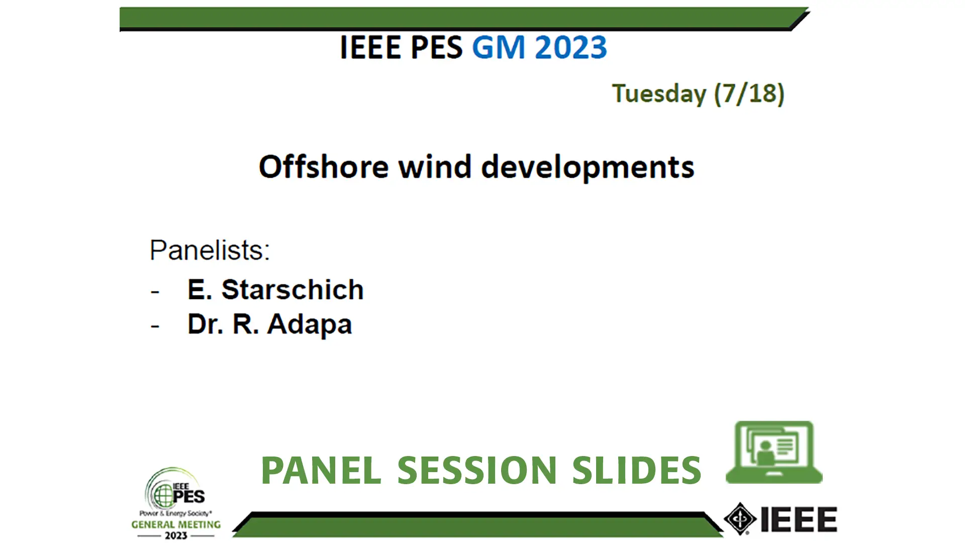 Offshore wind developments