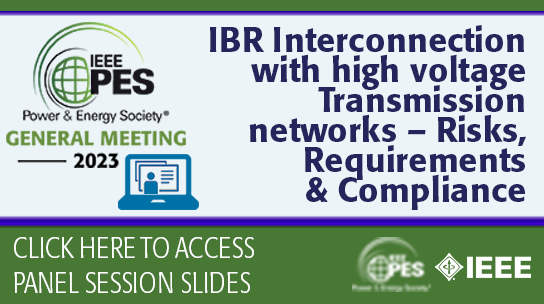 IBR Interconnection with high voltage Transmission networks ñ Risks, Requirements and Compliance