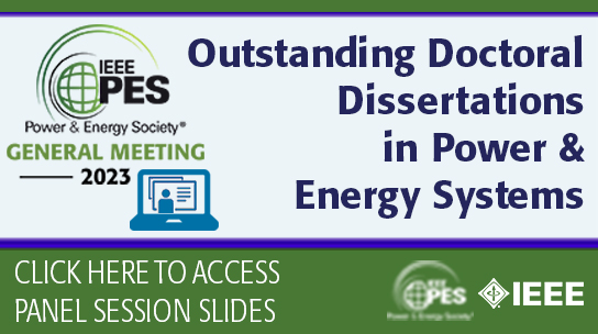 Outstanding Doctoral Dissertations in Power and Energy Systems