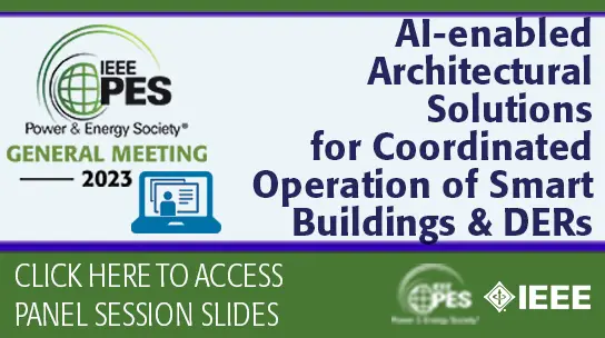AI-enabled Architectural Solutions for Coordinated Operation of Smart Buildings and DERs