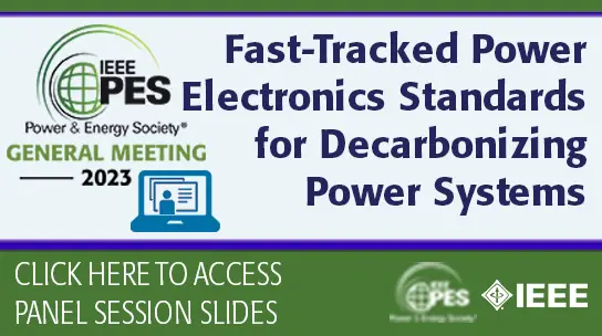 Fast-Tracked Power Electronics Standards for Decarbonizing Power Systems