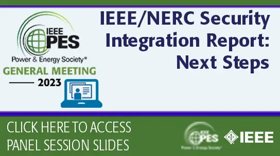 IEEE/NERC Security Integration Report: Next Steps