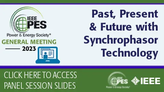 Past, Present, and Future with Synchrophasor Technology