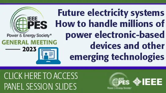 Future electricity systems How to handle millions of power electronic-based devices and other emerging technologies