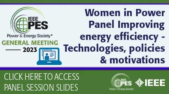 Women in Power Panel Improving energy efficiency - Technologies, policies and motivations