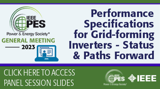 Performance Specifications for Grid-forming Inverters - Status and Paths Forward