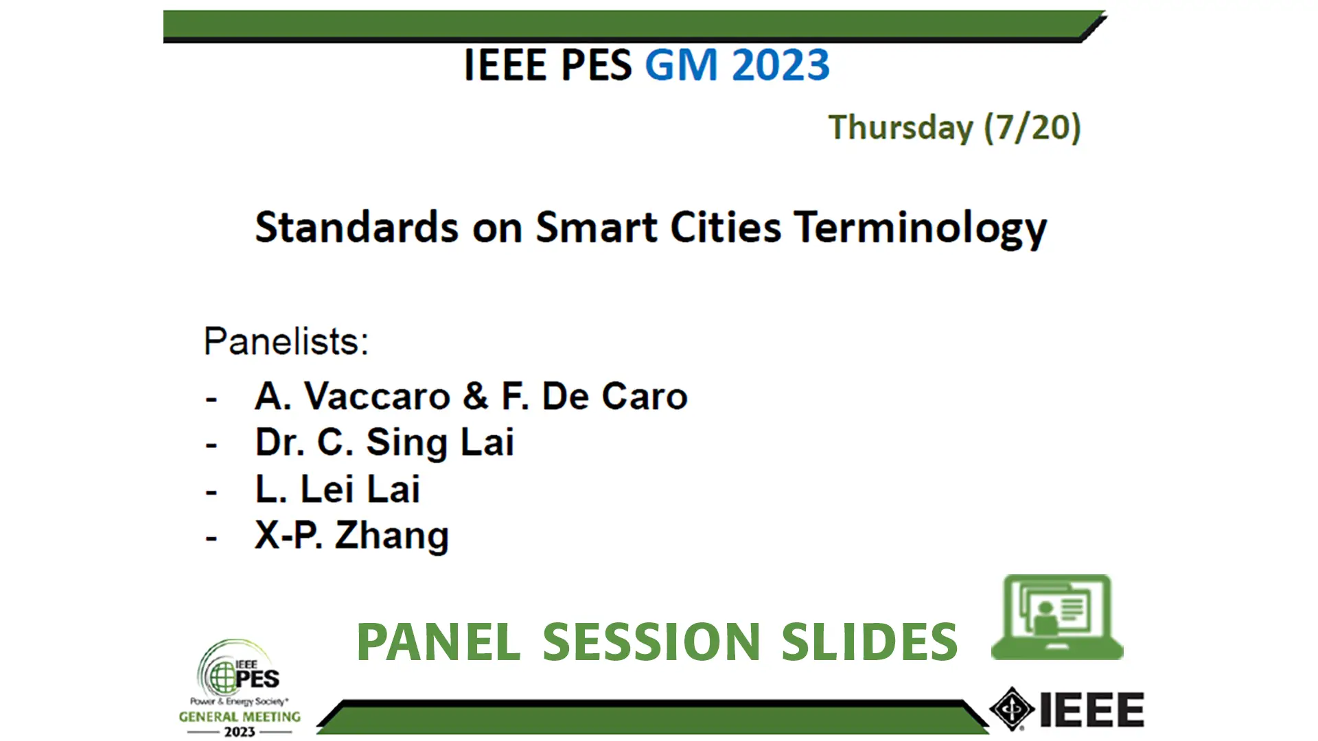 Standards on Smart Cities Terminology