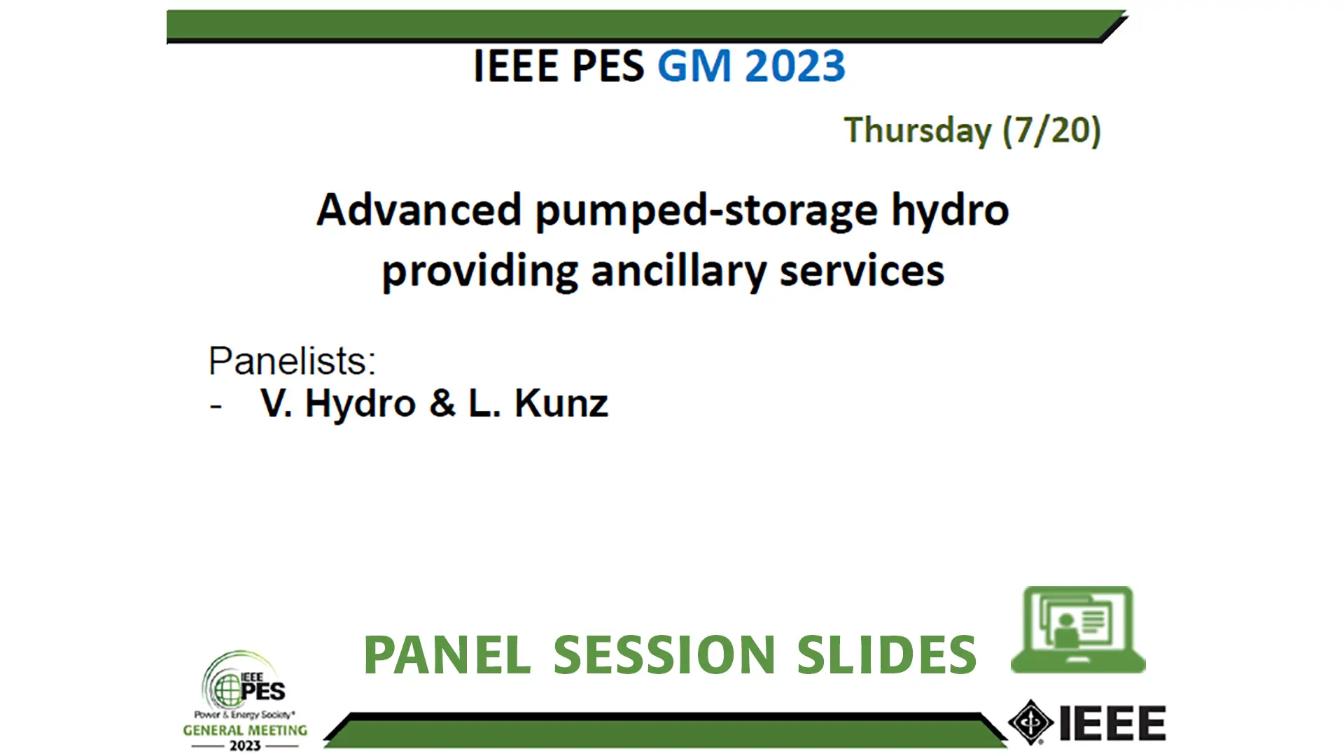 Advanced pumped-storage hydro providing ancillary services