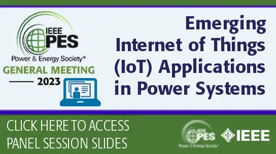 Emerging Internet of Things (IoT) Applications in Power Systems