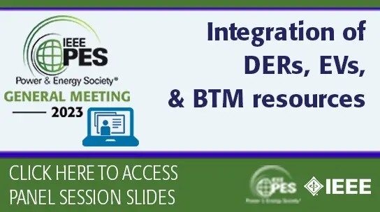 Integration of DERs, EVs, and BTM resources
