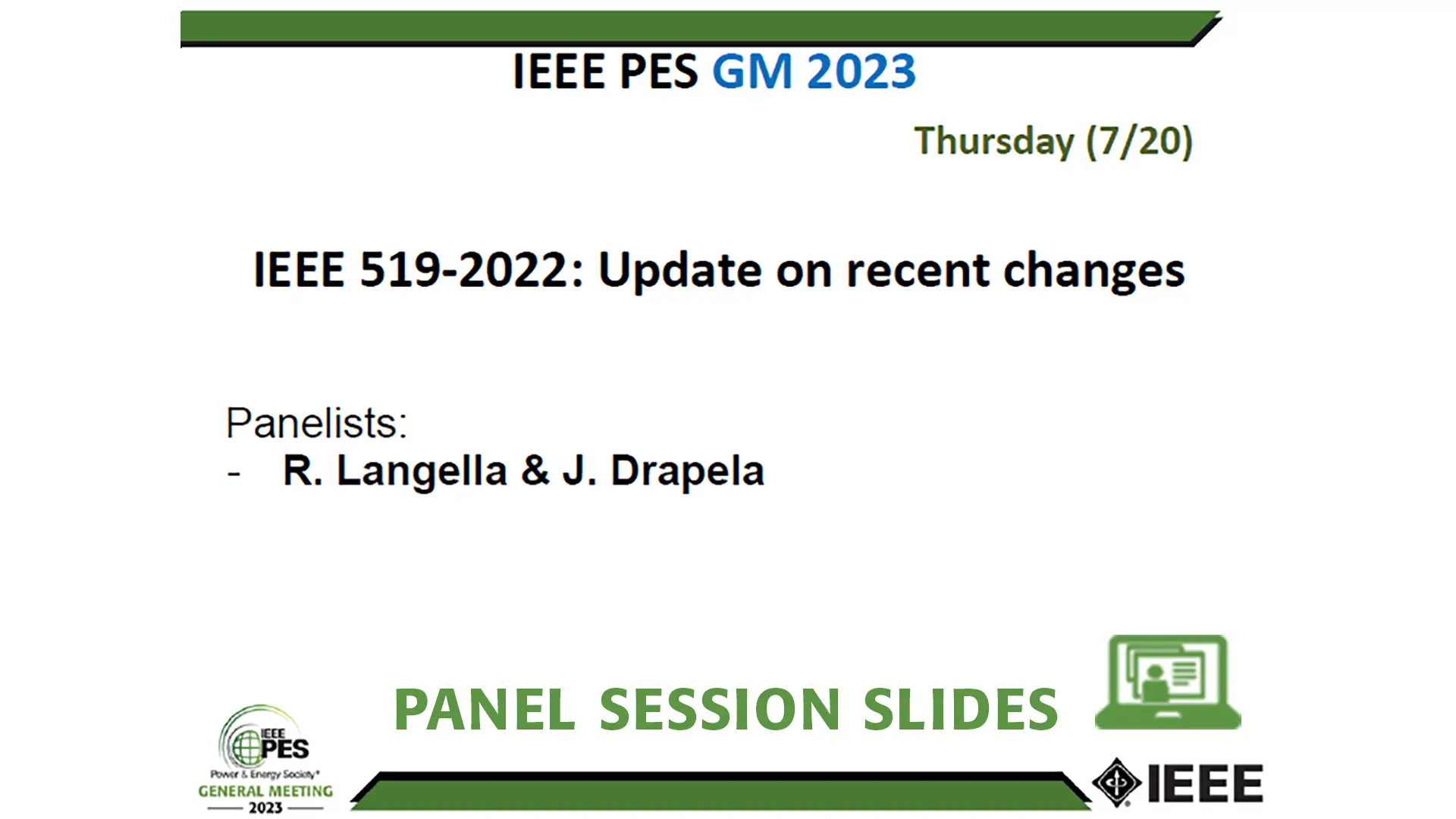 IEEE 519-2022: Update on recent changes