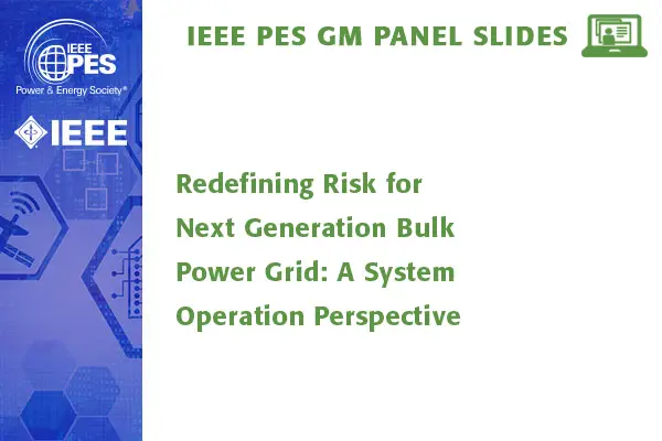 Redefining Risk for Next Generation Bulk Power Grid: A System Operation Perspective