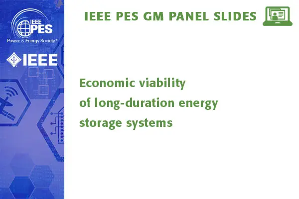 Economic viability of long-duration energy storage systems