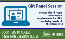 Voltage ride-through performance requirements for IBRs considering needs of the power grid