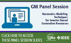 Harmonics Modeling Techniques for Inverter Based Generation Resources