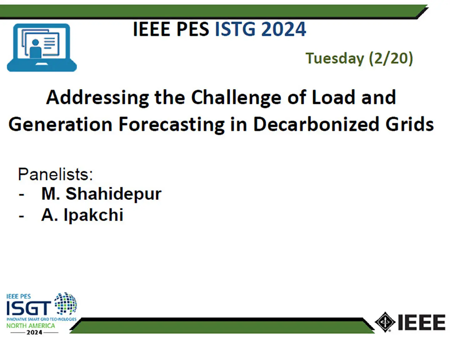 Addressing the Challenge of Load and Generation Forecasting in Decarbonized Grids (slides)