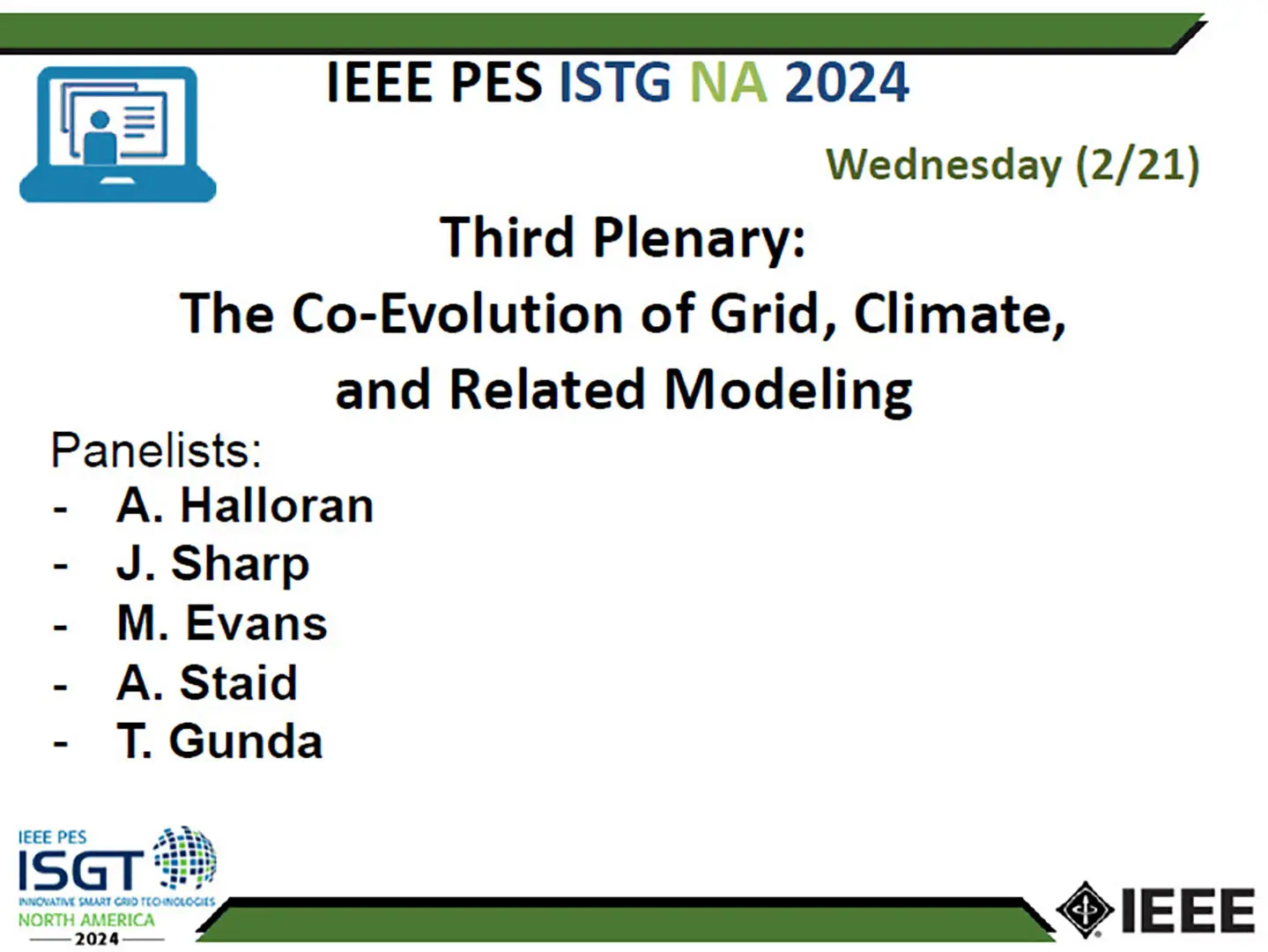 Third Plenary: The Co-Evolution of Grid, Climate,and Related Modeling (slides)