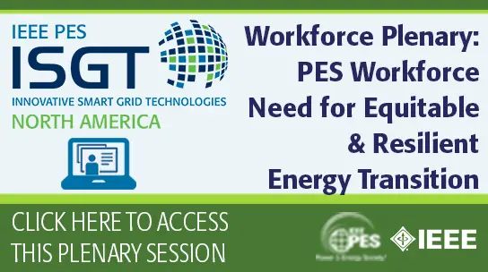 Workforce Plenary: PES Workforce Need for Equitable and Resilient Energy Transition (slides)