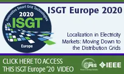 2020 PES ISGT Europe 10/26 Panel Video: Localization in Electricity Markets: Moving down to the Distribution Grids