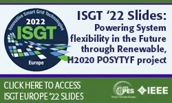ISGT Europe 2022 panel session 5: Powering System flexibility in the Future through Renewable, H2020 POSYTYF project (Slides)