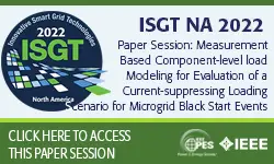 Paper Session Video: Measurement-based Component-Level Load Modeling for Evaluation of a Current-suppressing Loading Scenario for Microgrid Black Start Events (22ISGT0075)