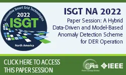 Paper Session Video: A Hybrid Data-Driven and Model-Based Anomaly Detection Scheme for DER Operation (22ISGT1109)