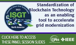 Panel Session: Standardization of blockchain technology as an enabling tool to accelerate grid modernization (slides)