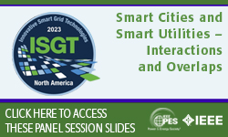 Panel Session: Smart Cities and Smart Utilities – Interactions and Overlaps (slides)